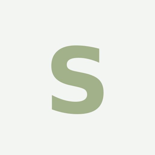 An s logo